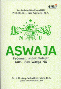 Image of Aswaja; Pedoman untuk Pelajar, Guru, dan Warga NU